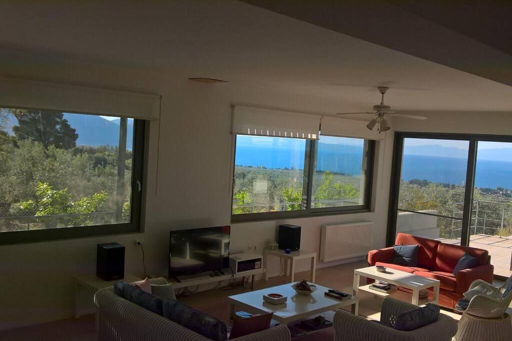 Panoramic View Summerhouse Loukissia Extérieur photo